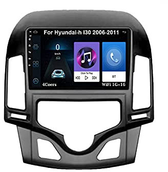 Autoradio Android Car Radio Stereo 9 Pulgadas Pantalla Táctil Para Hyundai-h I30 2006-2011 Para De Coche Conecta Y Reproduce Autoradio Mit Bluetooth Freisprecheinrichtung