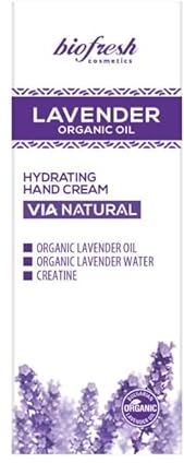 Biofresh cosmetics Via Natural Lavendel - handcreme mit lavendelöl