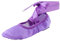 Ballettschuhe Kinder Ballett Spitzenschuhe Satin Ballettschuhe Professionell Tanzschuhe mit Genähtes Elastisch Band und Silikon-Zehenpolstern für Damen (Bitte wählen Sie eine (Purple, 30 Little Child)