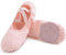 Uniuni Scarpe Danza Bambina Elastic Scarpette Danza Classica Donna Mezze Punte Ginnastica Scarpe Ballerina Suola Divisa Ballo Pantofole Rosa 31