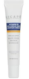 Licape® Augencreme | 15 ml | Feuchtigkeitspflege für strahlende Haut | Vitamin K2 | Mit Amino Acid Complex & Squalane + Ceramide | Gegen Augenringe & feine Linien | Anti-Aging