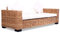 Willood 3-Sitzer-Sofa Natürliches Rattan