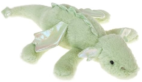 Apricot Lamb Cute Toys Plush Green Lying Dragon Stuffed Animal Soft Cuddly Perfect for Kids 15 Inches