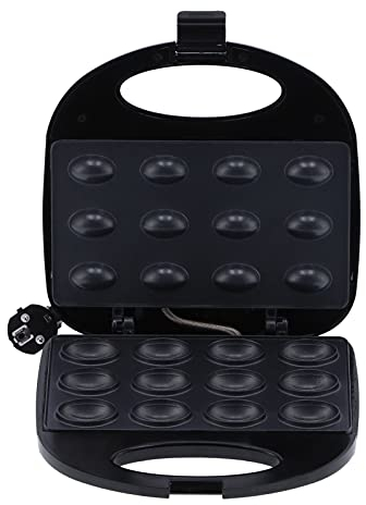 Bognajin Máquina Para Hacer Nueces Con 12 Orificios Y 750 W - Máquina Multifuncional Para Desayuno De Avellanas Con Calefacción De Doble Cara, UE 220-240 V