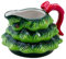 Christmas Gravy Boat - 17oz Hand-Painted Ceramic Christmas Tree Design for Festive Holiday Dinners