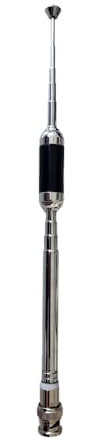 Albrecht BNC 27 CB-Funk Teleskopantenne - Teleskopantenne für CB-Funkgeräte mit BNC-Anschluss, 90 cm, 6575