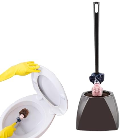 Toilette Macron,Brosse WC Macron,Nettoyant pour Toilette Macron Brosse, WC Macron Balai De Toilettes,Brosse Toettes WC Macron, Brosse À Toette Macron,Vos Toettes Seront Magnifiques Créative