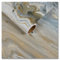 CRE8TIVE Papier peint autocollant en vinyle effet marbre bleu doré pour cuisine, salle de bain, comptoir, plan de travail, revêtement en vinyle 30 cm x 200 cm