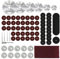 88PCS HSS Circular Saw Blades Grinding Wheel Discs Set, Diamond Saw Blade Resin Cut-OFF Wheels Wood Metal Cutting Discs Wheels Kit with Mandrels for Dremel Rotary Tool