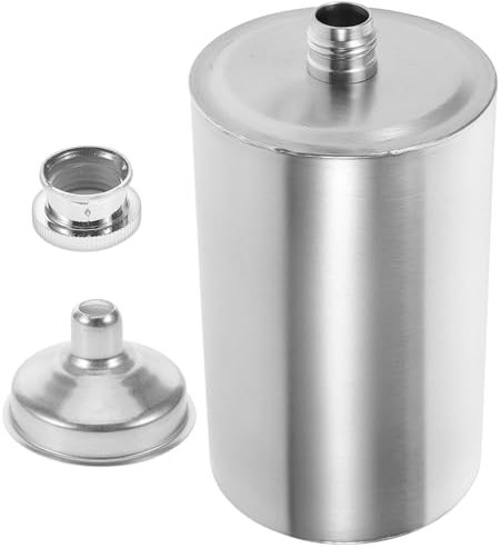 ABOOFAN Portable Wine Bottle Stainless Steel Funnel Small Flask for Men Camping Flask to Carry Liquor Discreetly