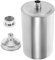 ABOOFAN Stainless Steel Portable Liquor Flask with Funnel for Outdoor Camping Hiking