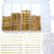 300 Stück Haarnadeln Bobby Pins Set, Metal Haarklammern Damen Hair Accessories, French U-Haarklammern 2inch 2.36inch, Hair Pins für 2inch 2.75inch, Haargummis in einer Aufbewahrungsbox (Gold)