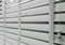 Ruby Deals Faux Wood Venetian Blinds 50mm Wide Slats PVC Window Shades Grey & White Tape Blind (Grey With Tape,W150cm x L150cm)