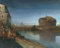 PSVDCTOO Gefeiert Wandbilder Kunst Poster Poster Bilder Engelsburg in der Abenddämmerung von Oswald Achenbach Vintage Wandbild für Heimdekoration 60x90cm