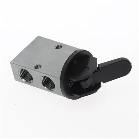 S3HL-08 Válvula mecánica neumática de control de manija manual de 2 posiciones y 3 vías PT 1/4(S3HL-08)