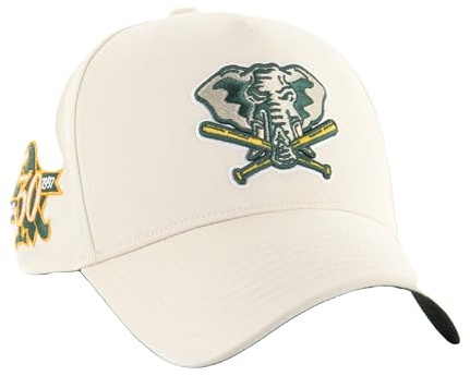 47 Sure Shot MVP DT Oakland Athletics Cap - Bone BN08 - Bone One Size