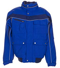 Planam 2591064 Plaline Winterblouson, Kornblau/Marine, Größe XXXL