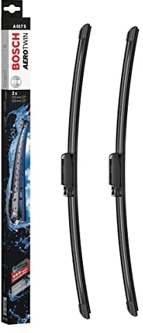 Bosch Wiper Blade Aerotwin A017S, Length: 555mm/555mm − Set of Front Wiper Blades