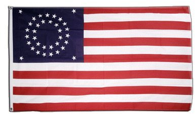 Flagge USA 35 Sterne 1st Cavalry 1863-1865 - 90 x 150 cm