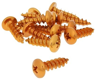 Schraubensatz 12 Stück Verkleidung orange - 6x20
