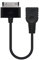 NanoCable 10.10.4000 - Cable USB 2.0 OTG (On-The-Go) para Samsung, Samsung 30p/M-A/H, Macho-Hembra, Negro, 15cm