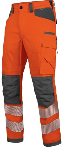 WÜRTH MODYF Warnschutz Bundhose Neon EN 20471 2 - professionelle Arbeitshose für Herren - Warnschutzhose mit Reflektoren - in den Größen 24-118 in Gelb und weiteren Farben