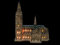 Tipigra Kölner Dom Köln Modell Figur Miniatur 26 cm Lichthaus Serie aus Porzellan Wurm Kg.