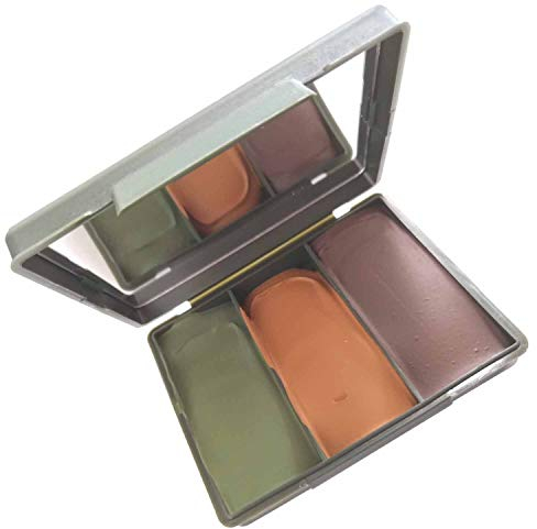 BCB International Tarnschminke Camouflage Creme 3-Farben Multi-Terrain NATO genehmigt Chameleon Tarnung Survival Militär Armee