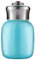Mini bouteille isotherme de 200 ml - Bouteille d'eau chaude et froide sous vide - Pour filles, garçons, adultes (bleu sarcelle)