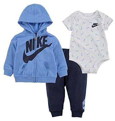 Nike 3 Pac Set Infant Tute Blu 6 Mesi