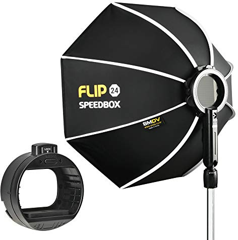 SMDV Speedbox-Flip 24 Foldable Softbox with Speedlite Adapter