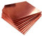 Placa de cobre T2 placa de cobre placa de Metal de cobre rojo hoja de cobre puro hoja de cobre bricolado espesor 0,5mm 0. 6MM 0. 8MM 1MM 1,2 MM 1,5mm 2MM 2,5mm 3mm-5mm (3mm*60mm*100mm)