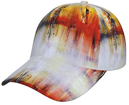 Sense of Contemporary Art Pattern Baseball Cap Dad Hat Trucker Hat Damen Herren Snapback Verstellbarer Modischer Trendiger Hip Hop Hut Low Profile