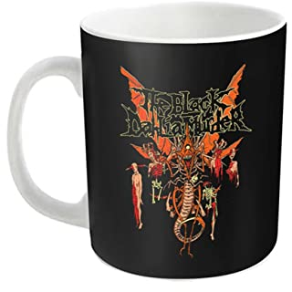 The Black Dahlia Murder Mug Hell Wasp Band Logo Official White Boxed One Size