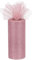 sourcing map Rotolo di nastro in tulle glitterato, larghezza 15,2 cm, per tutù, gonne, cucito, regalo di Natale, matrimonio, colore: rosa antico