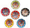 Kleine Bunt Dipschalen, Keramik Dip Schälchen, Tapas Schalen Set, Handgefertigte Servierschalen, Dipschalen 6er-Set, Snackschalen & Dipschalen, Sojasauce Schälchen - 100 ml, Ø 8cm