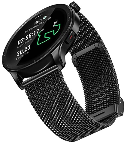 YABZOZ Strap for Samsung Galaxy Watch 3 45mm/Gear S3 for Amazfit GTR 4/3/3 Pro/2/2e for Huawei Watch GT 2 3 46mm Pro Metal Strap