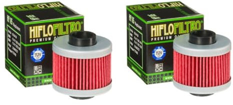 DB PARTS 2 Stück Ölfilter passend für Aprilia 125 Leonardo 2002