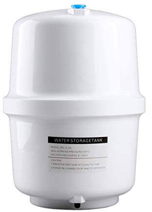 DLAZUM Umkehrosmose-Drucktank, Wasserspeichertank mit Kugelhahn, Haushaltswasserspender, Wasserspeichertank 3.2G11G20G, Wasserreiniger-Drucktank, Hauswasserversorgung und Druckbeaufschlagungssystem