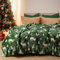 PHF Kuscheldecke Flauschig Fleecedecke 230x270cm - Oeko-Tex Weich Warm Wohndecke, Decke Blanket für Couch Sofa Bett, Tagesdecken & Kuscheldecken, Sofa überwurfdecke, Nördlicher Winter