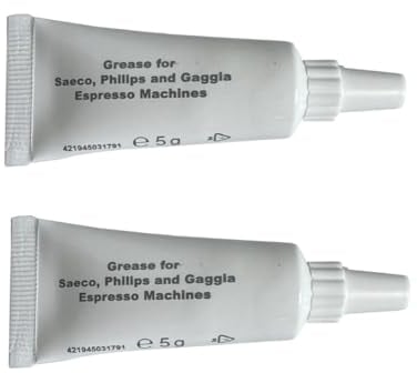 2 x grasa lubricante para cafeteras Philips, Gaggia - Saeco 421945031791-421946017941 - 11005044-11022867 - 11028379, HD5061/01 de Baldo-direkt