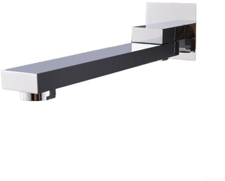 Shower Faucet, Wall-mounted Swing Spout, Foldable Spout, 360 Degree Swivel, For Sink Bathroom(Silver)