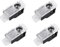 Merautop SJ 4 Stück Autotür LED Logo Projektor Willkommenslampe, Autotür Led Licht Projektor Türprojektoren, Türbeleuchtung Einstiegsbeleuchtung Zubehör TT/Q5/Q7/A1/A3/A4/A4L/A5/A6/A6L/A8/R8