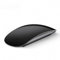 CHNNO1 Bluetooth 4.0 Wireless Mouse Rechargeable Silent Multi Arc Touch Mice Ultra-thin Magic Mouse(black)