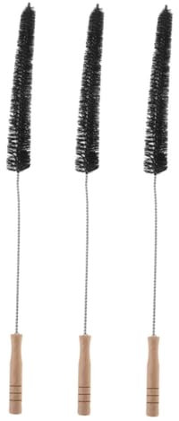 ABOOFAN 3pcs Thorough Cleaning Dryer Vent Brush Kit Nylon Lint Brush for Dryer Vent Refrigerator Coil Radiator Dry Cleaning Tool Kit
