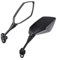 Seite Rückspiegel Für Ya&maha YZF R1 R6 R25 R15 R125 R3 R1S R1M FZ6R Spiegel Motorrad Roller Rückspiegel Carbon Look Schwarz