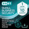 ESET Small Business Security | 10 Geräte | 1 Jahr | Virenschutz, sicheres Banking, sicheres Surfen, Password Manager, VPN, Secure Data, Safe Server | Aktivierungsschlüssel per E-Mail