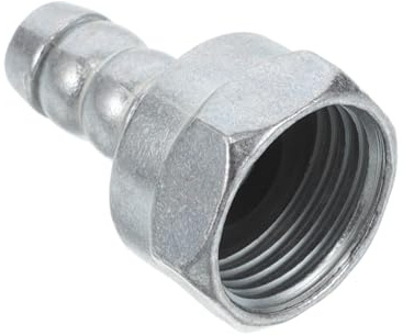 Mikikit Gas Stove Joint Inner Screw Bend Connector Steel Pipe Fitting for Kitchen Stove Practical Gas Cooker Adapter Pipe Connector for Home Cooking
