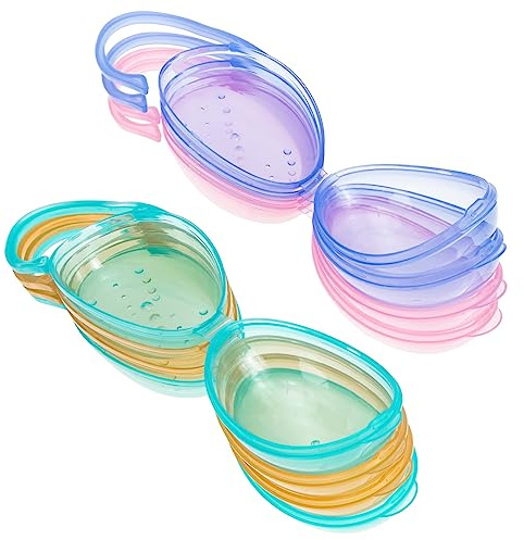BESPORTBLE 8 Pièces Étui à Tétine Porte-tétine Pour Boîte à Tétine Étui De Rangement Pour Compact Et Portable