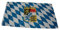 Flagge Bayern mit Wappen Fahne 150x90cm